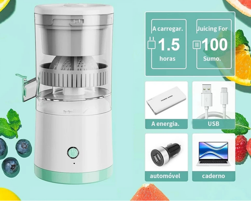 Espremedor de Laranja JuiceMax Portátil USB