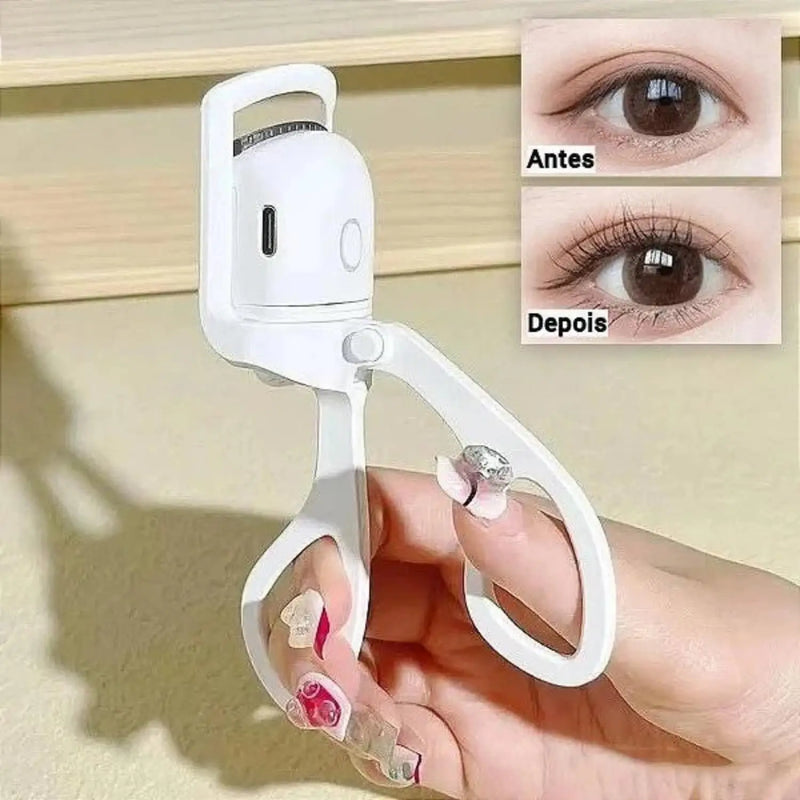 Modelador de Cílios EYELASH - Elétrico de Longa Duração com Pré-Aquecimento Rápido